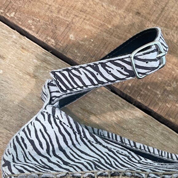 Free people Mason Ballet Espadrille Flats NEW Size 38 (7.5 US) - Picture 8 of 9